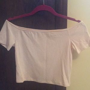 Brand new off the shoulder stretch top
